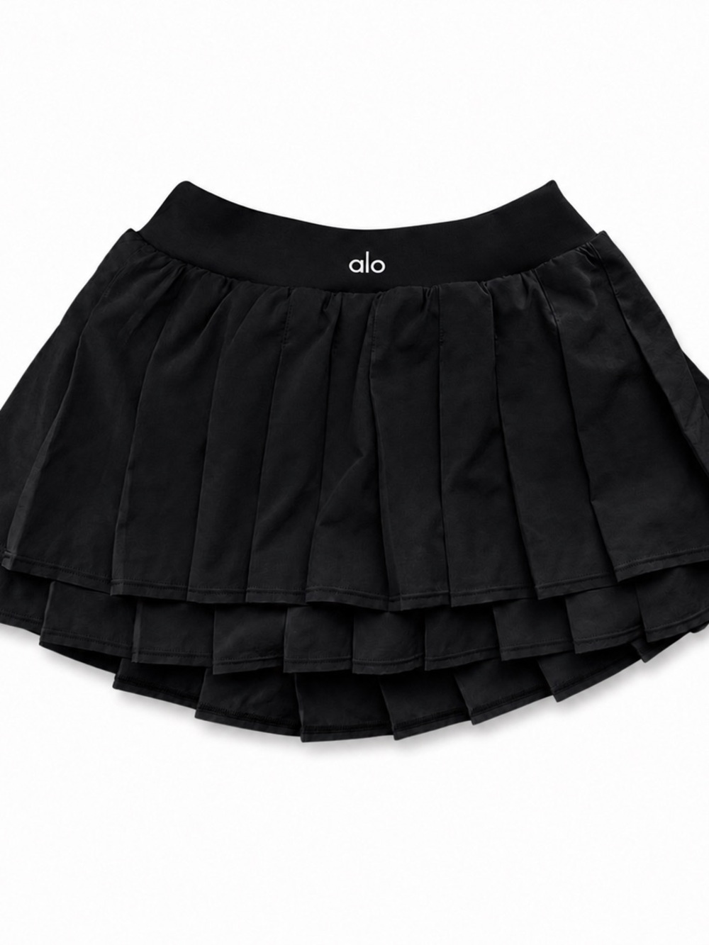 ALO Yoga Double Or Nothing Skirt Black XS